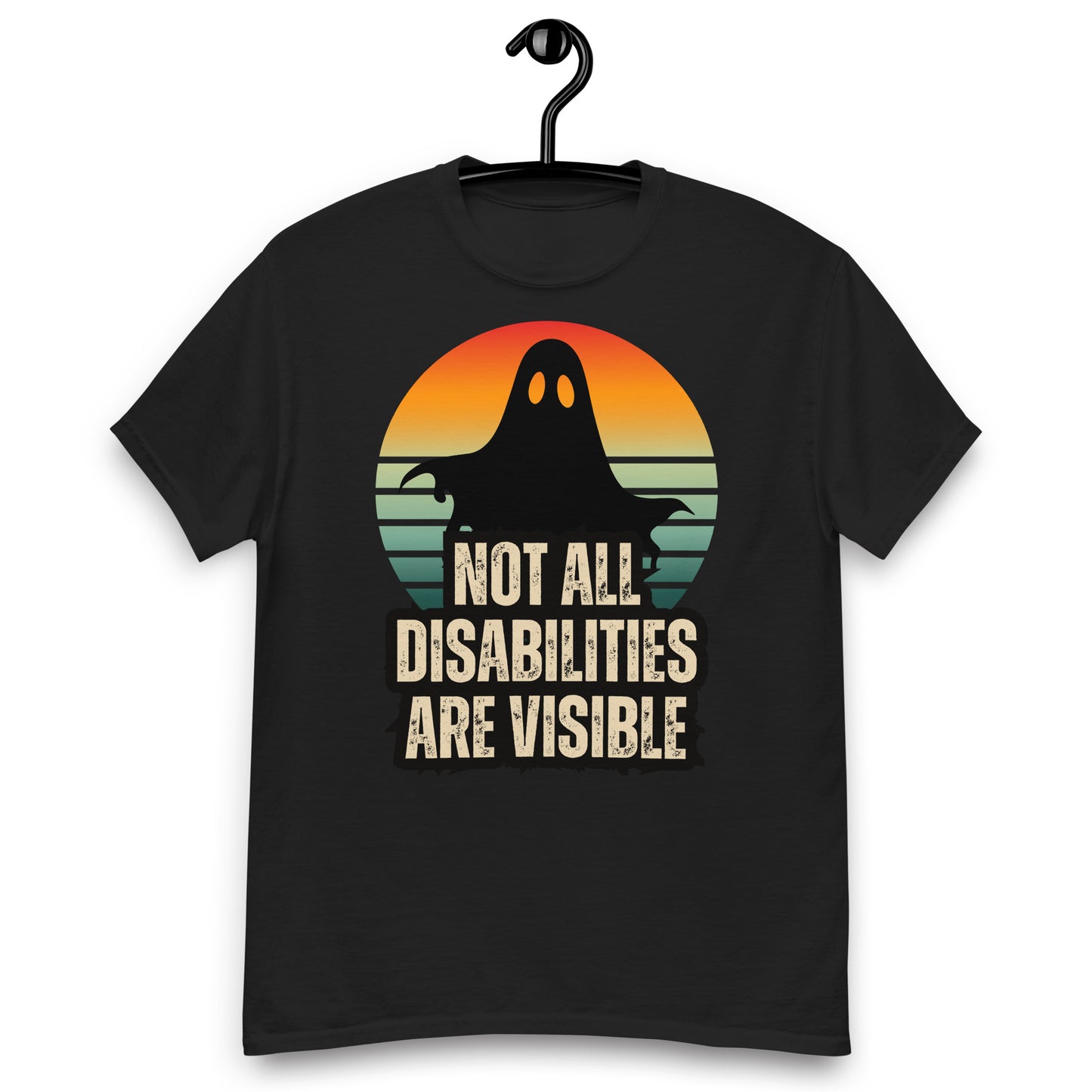 Not All Disabilities Are Visible T-Shirt, Halloween Invisible Disability Awareness Tee, Rare Disease Support Gift, Disability Awareness Shirt