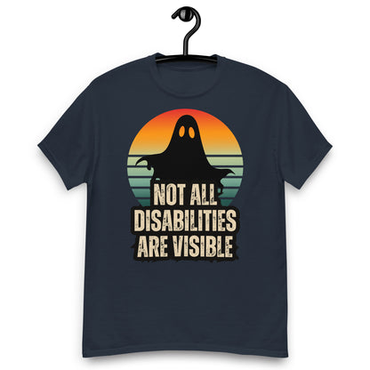 Not All Disabilities Are Visible T-Shirt, Halloween Invisible Disability Awareness Tee, Rare Disease Support Gift, Disability Awareness Shirt