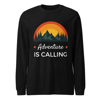 Adventurous Shirt | Mountain Tee | Hiking Tee | Hiking Shirt | Mountain Shirt | Camping Long Sleeve Tee