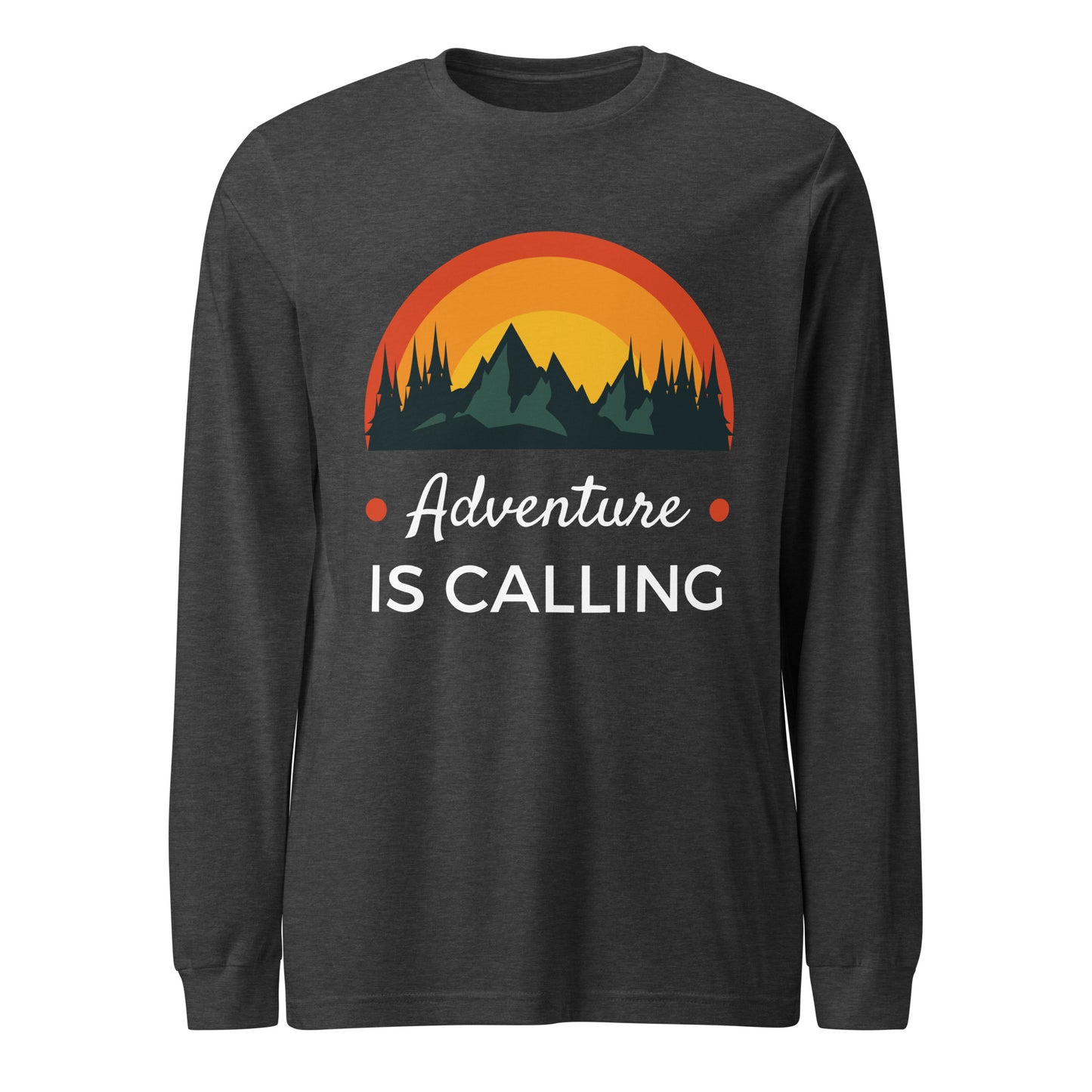 Adventurous Shirt | Mountain Tee | Hiking Tee | Hiking Shirt | Mountain Shirt | Camping Long Sleeve Tee