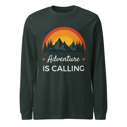 Adventurous Shirt | Mountain Tee | Hiking Tee | Hiking Shirt | Mountain Shirt | Camping Long Sleeve Tee