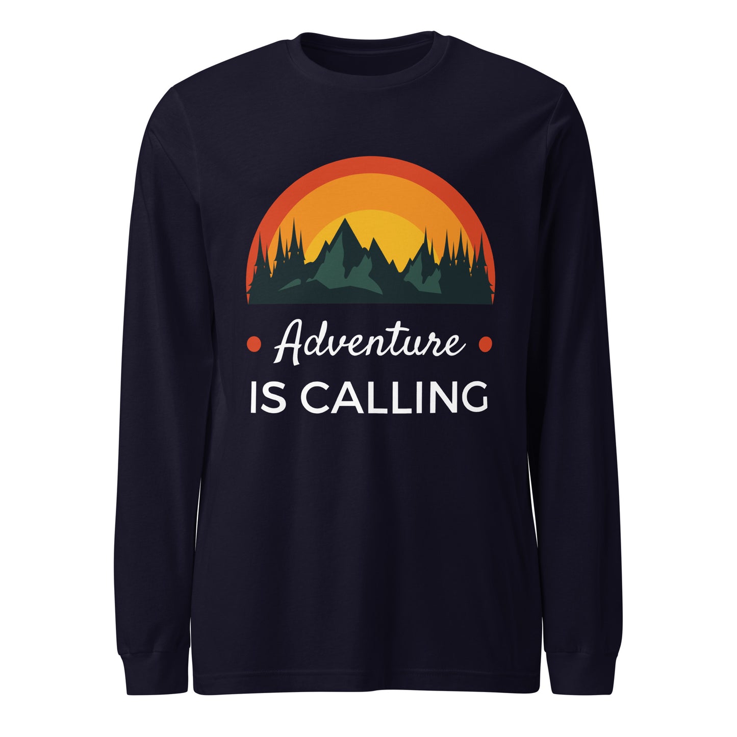 Adventurous Shirt | Mountain Tee | Hiking Tee | Hiking Shirt | Mountain Shirt | Camping Long Sleeve Tee