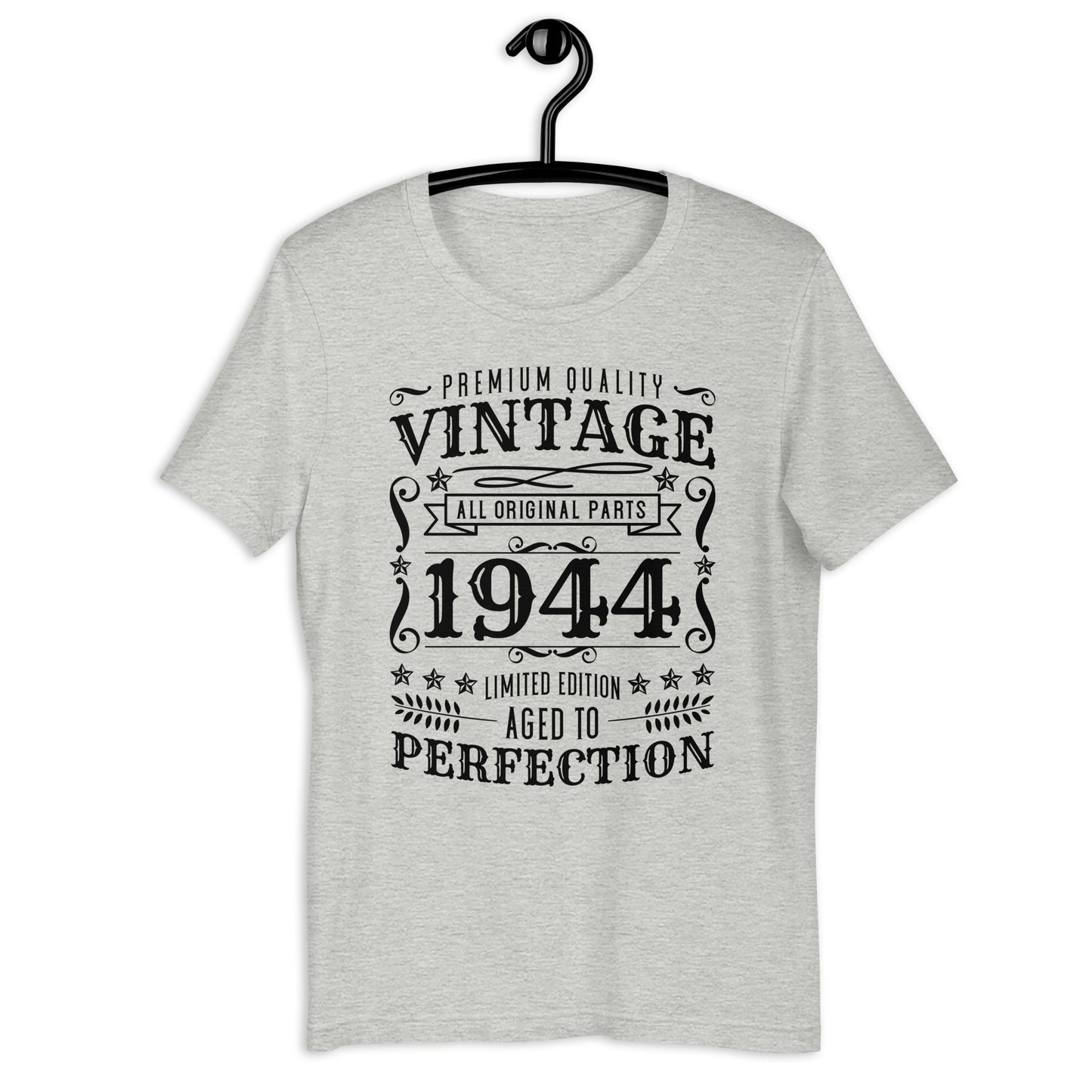 Vintage 1944 t-shirt | 80th Birthday Shirt | 1944 Birthday Unisex t-shirt