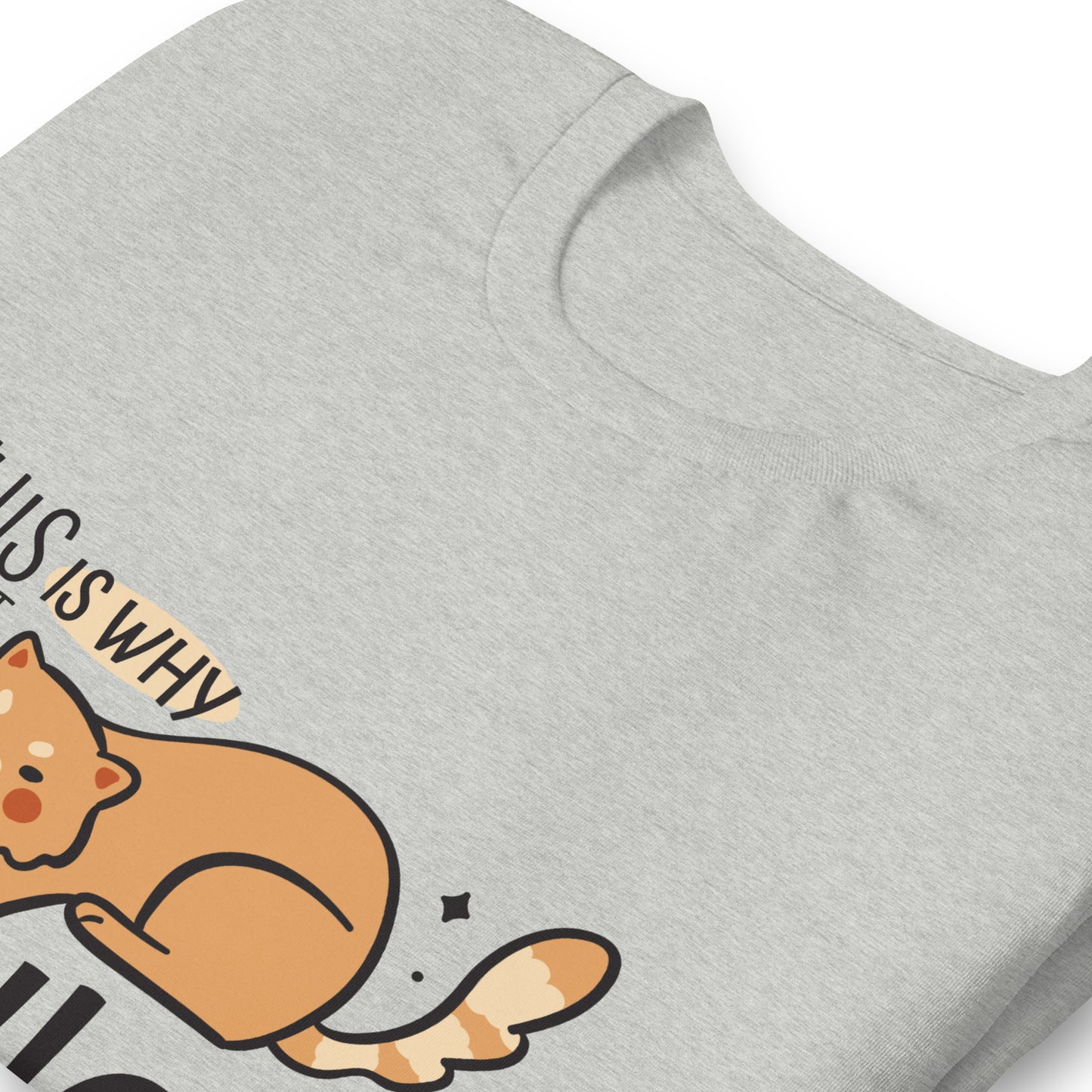 Funny Cat Lover Shirt | Funny Cat Mom Shirt | Gift For Cat Dad | Gift For Cat Lover | Paws Cat Shirt Unisex t-shirt