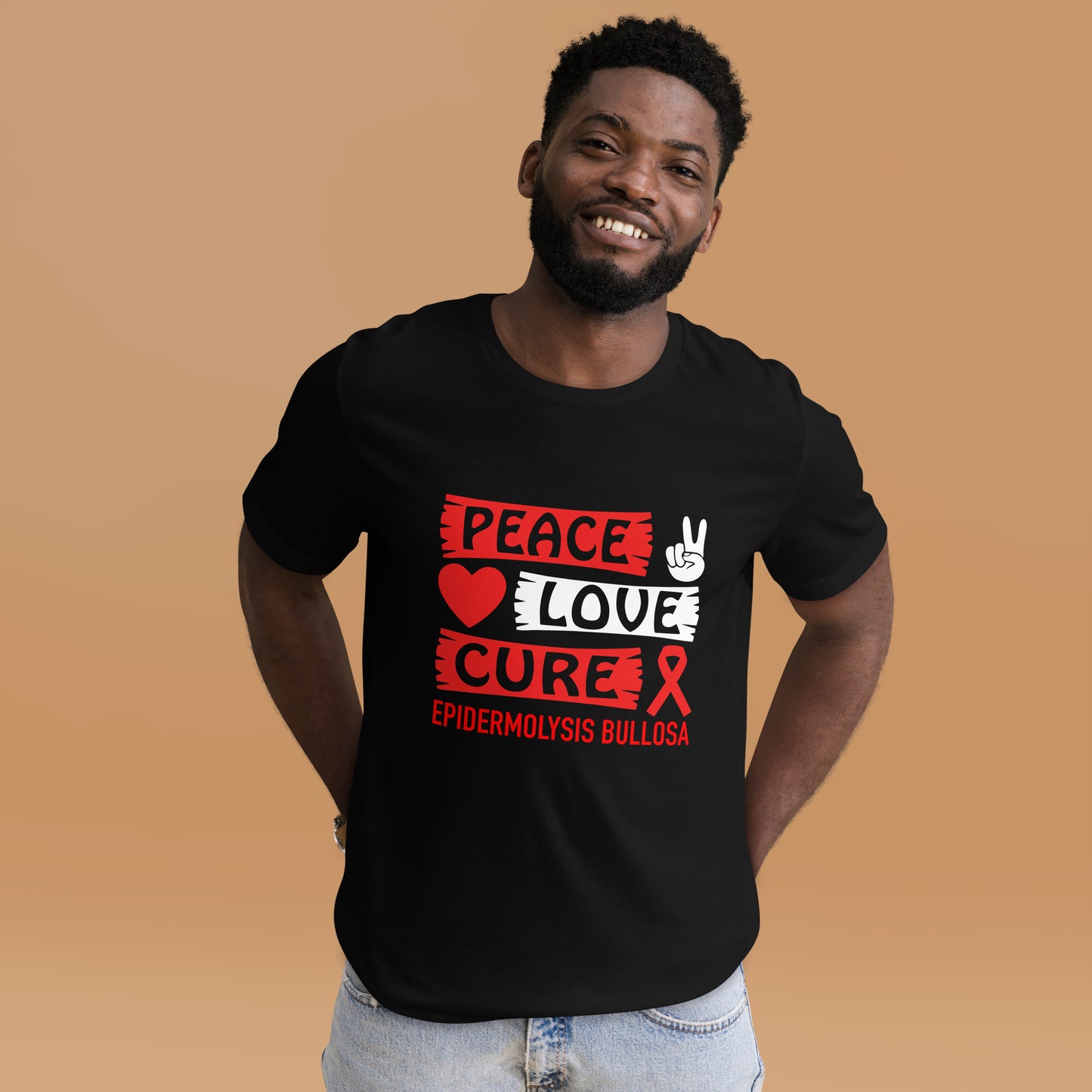 Support Love Cure Epidermolysis Bullosa Unisex t-shirt