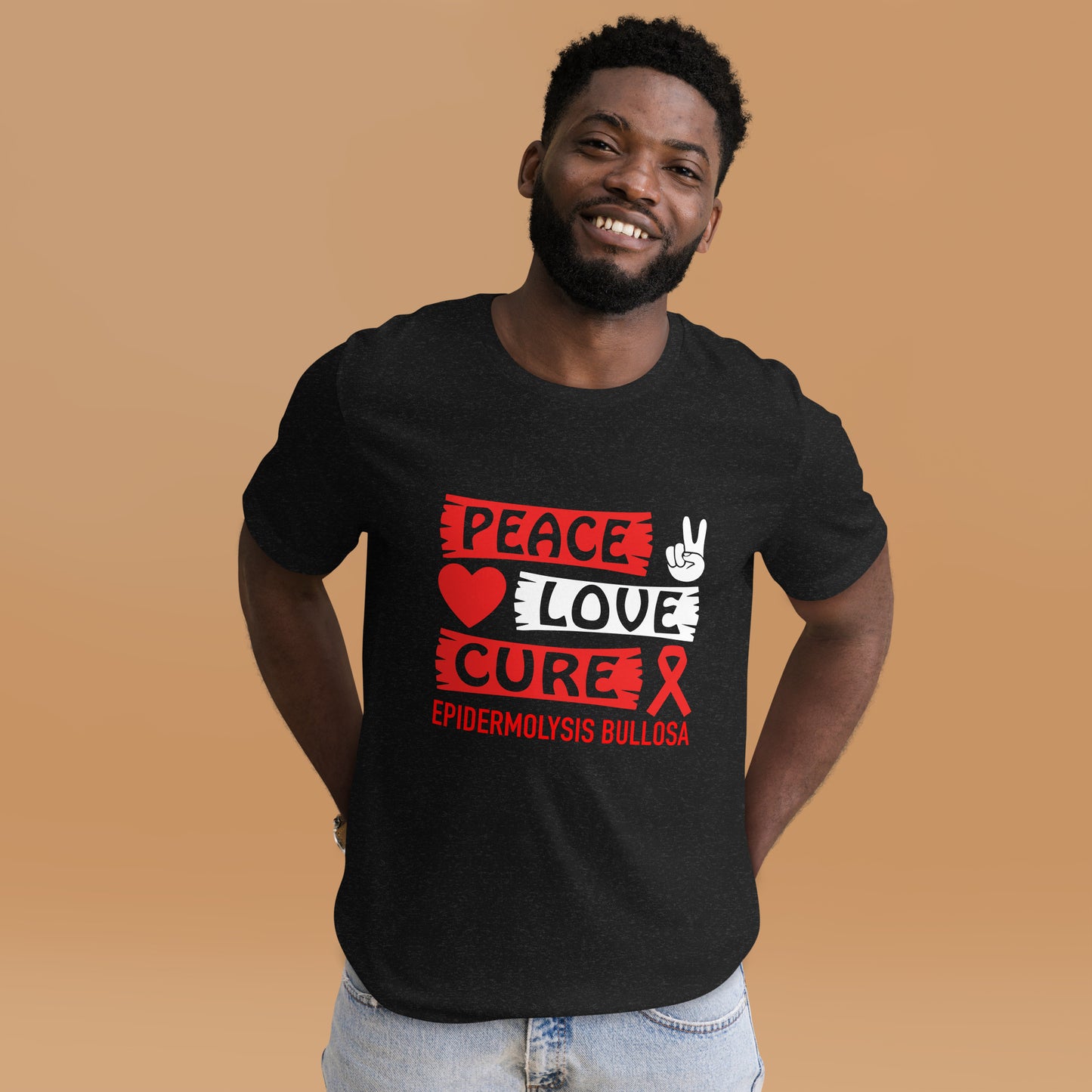 Support Love Cure Epidermolysis Bullosa Unisex t-shirt