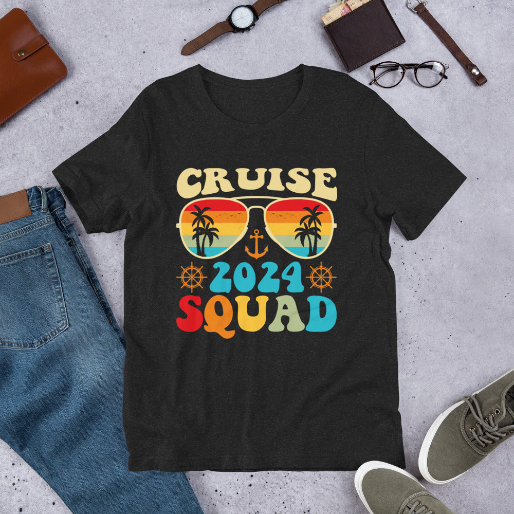 Cruise Squad 2024 Shirt, Family Matching Vacation Shirts, Cruise Squad 2024 Shirt, Cruise Squad Unisex t-shirt