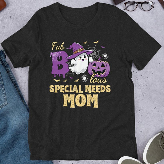 Halloween Special Needs Mom Shirt, Special Needs Mom T-Shirt, Medical Mom Gift, Halloween Gift For Special Needs Mom