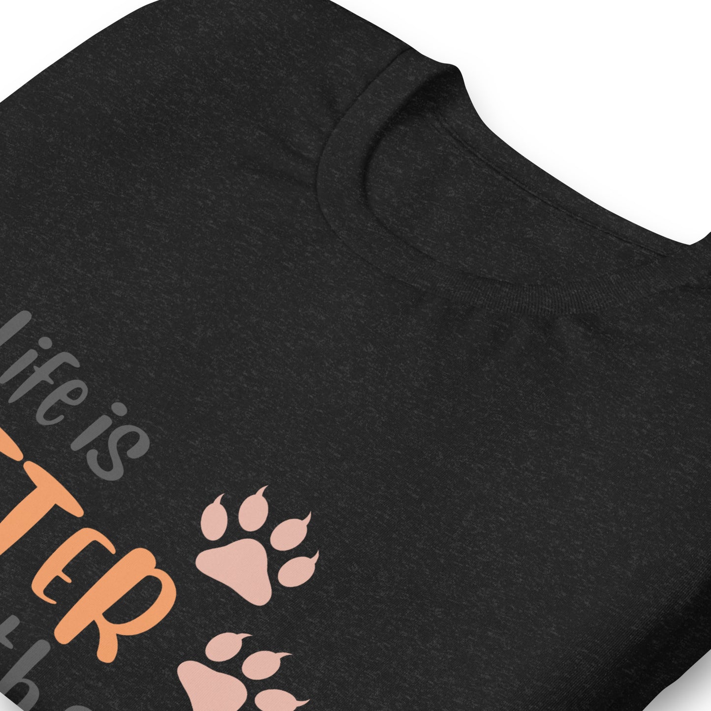 Life Is Better With A Cat Shirt | Cat Lovers Shirt | Cat Mama T-Shirt | Gift for Cat Lover