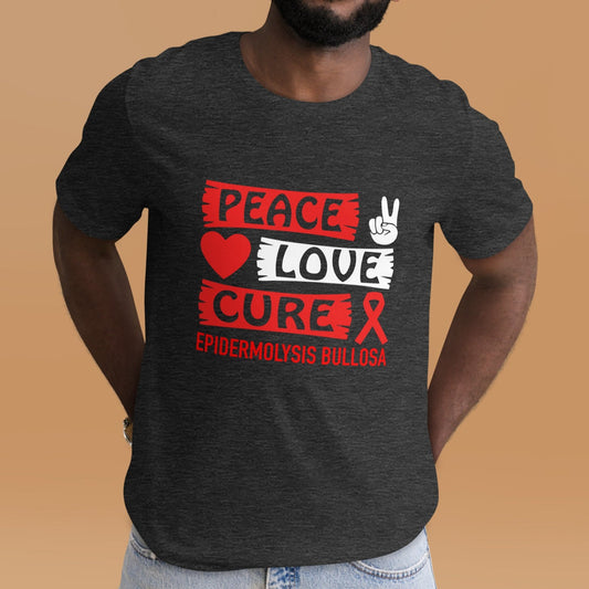 Support Love Cure Epidermolysis Bullosa Unisex t-shirt