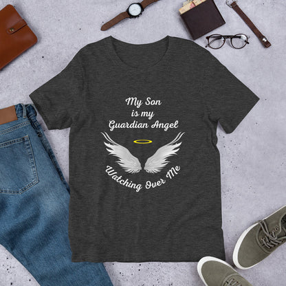 Memorial Gift, Loss Of Son Tshirt, Losing a Child Shirt, Guardian Angel