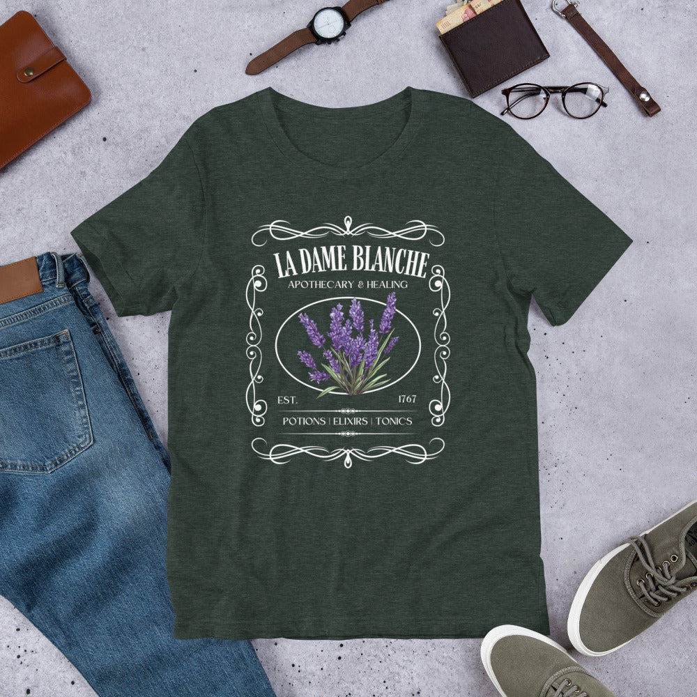 La Dame Blanche Shirt, Claire Fraser Shirt, Outlander Shirt, Outlander Gift, Sassenach Shirt