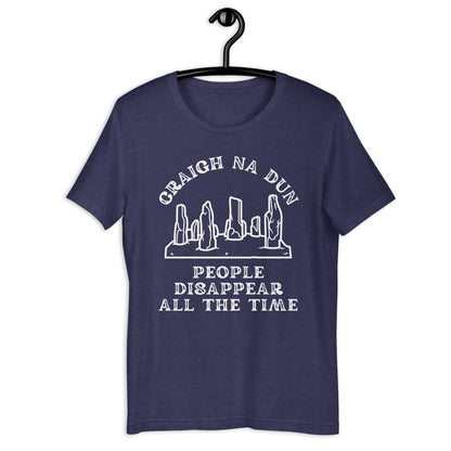 Craigh Na Dun T-shirt Outlander Gifts Jamie Fraser Shirt Scotland Unisex t-shirt