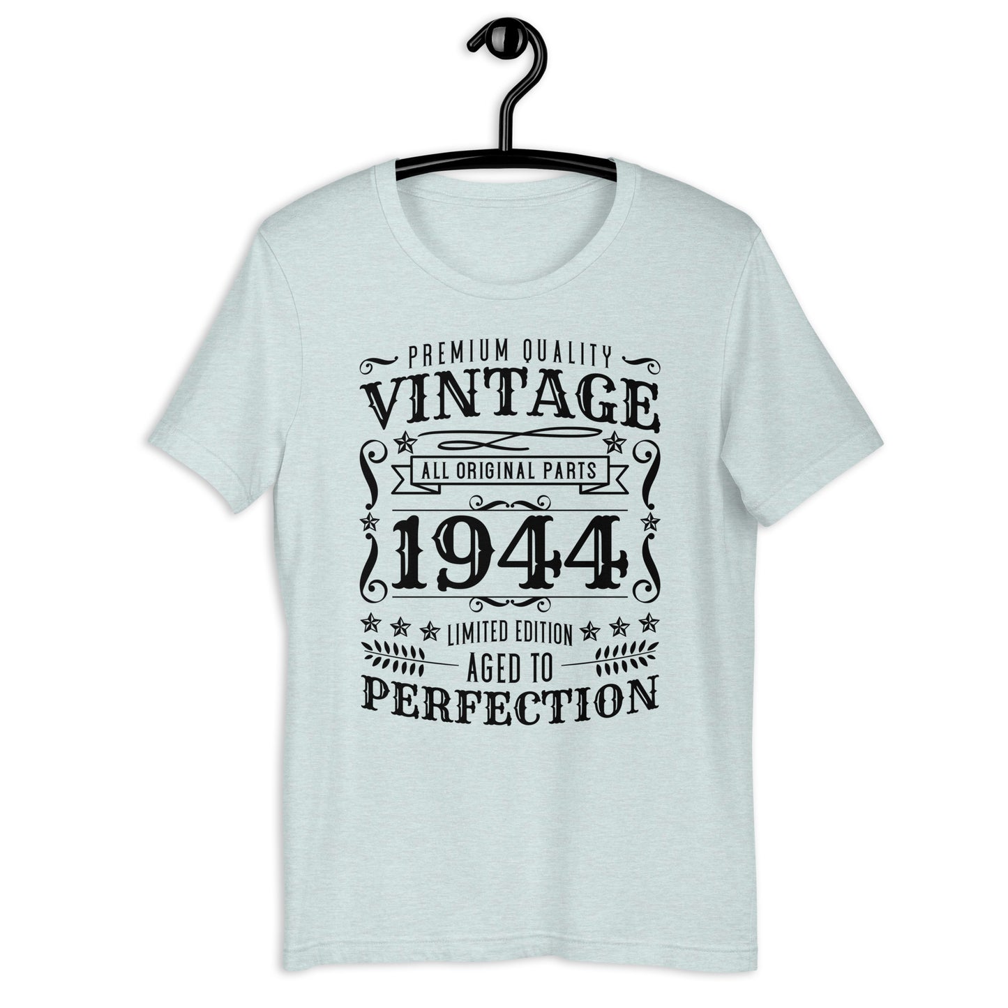 Vintage 1944 t-shirt | 80th Birthday Shirt | 1944 Birthday Unisex t-shirt