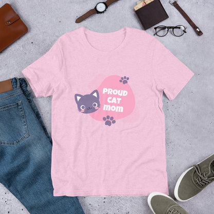 Cat Mom Gift | Gift For Mothers Day | Cat Mom Shirt | Kitty Mom Shirt | Proud Kitty Mama Shirt | Cat Mom T-Shirt