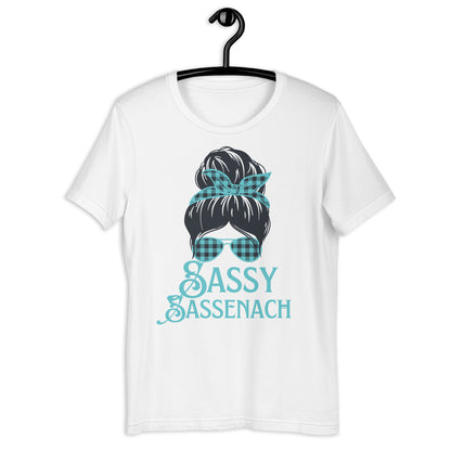 Sassenach t-shirt, Sassy Sassenach Gift, Outlander Shirt, Outlander Gift, Frasers Ridge Fan Gift