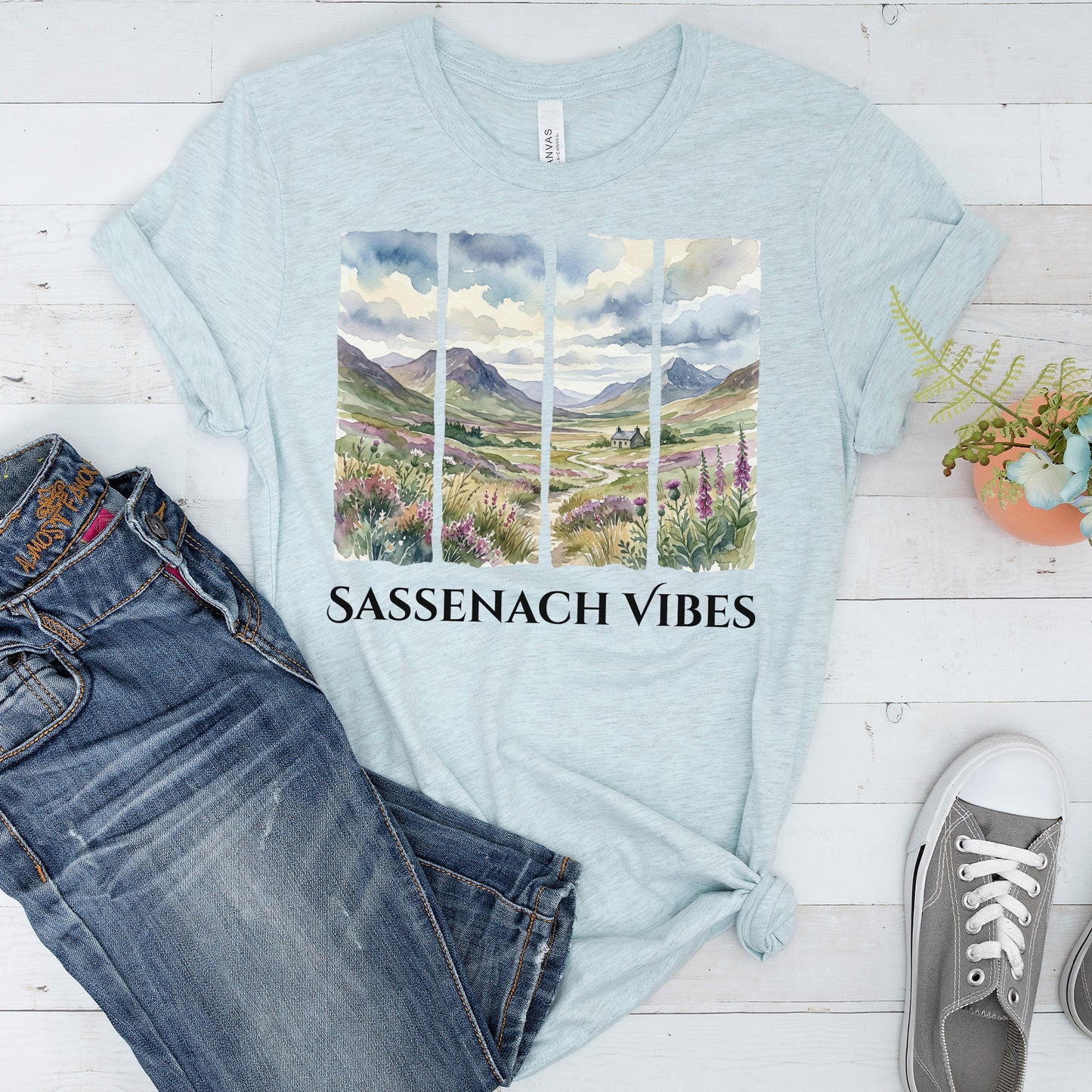 Sassenach Vibes T-shirt