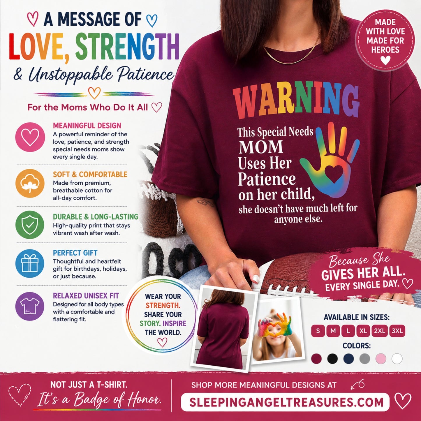Funny Special Needs Mom T-Shirt