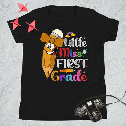 Back To School Shirt, First Grade Shirt, First Grade Gift, 1st Day of School, Little Miss First Grade T-Shirt